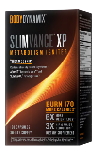 GNC BodyDynamix™ Slimvance® Core Slimming Complex, Formula Pentru Controlul Greutatii, 120 cps